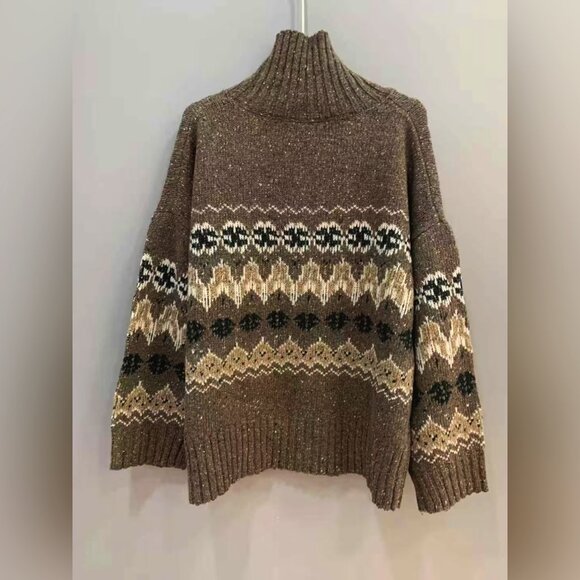 Altuzarra Cecie Fair Isle-Style Wool-Blend Sweater - Picture 10 of 10